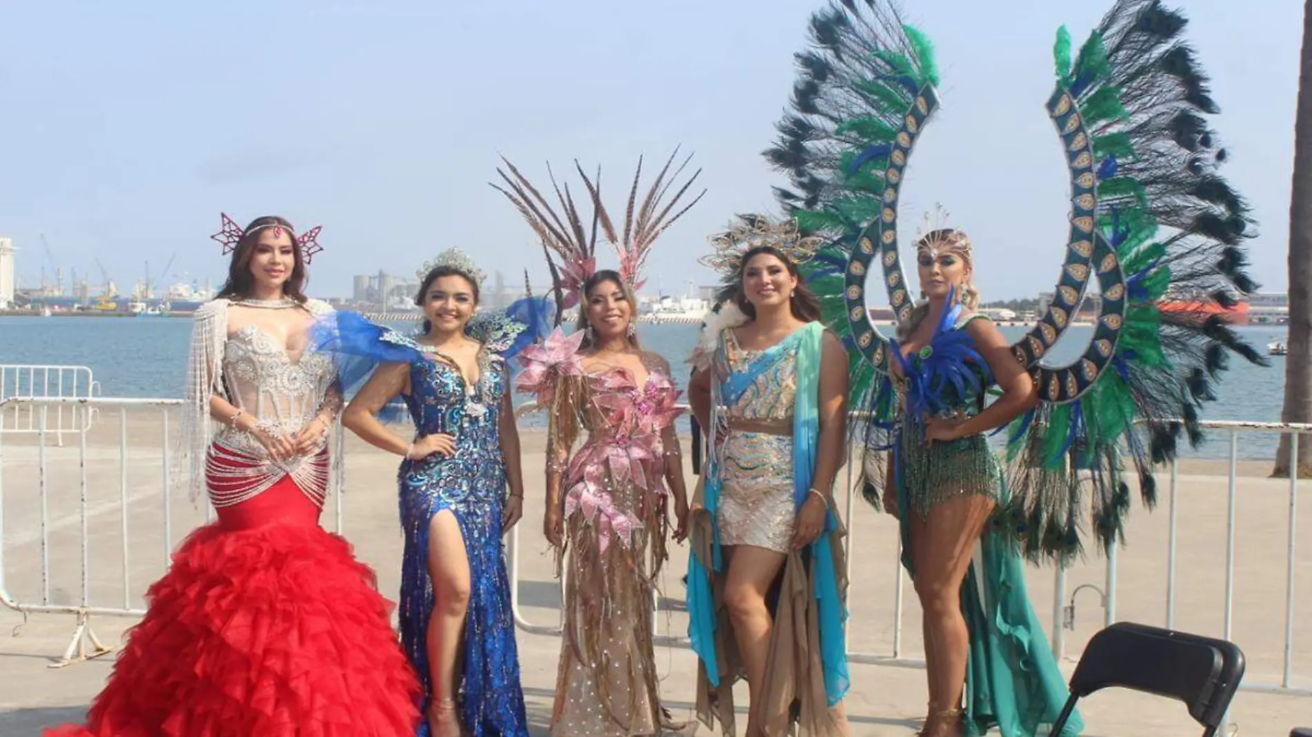 Candidatas a reinas del Carnaval de Veracruz 2023